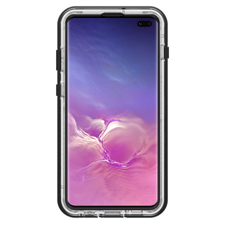 LifeProof NEXT Drop/Dirt/Snow Proof Case, Galaxy S10+ Smartphone, Black Crystal