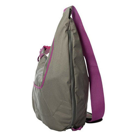 Lowepro Passport Sling II Camera Bag, Grey/Pink