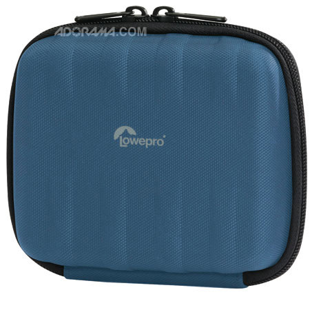 Lowepro Santiago 30 Ribbed Shell Camera Pouch - Blue