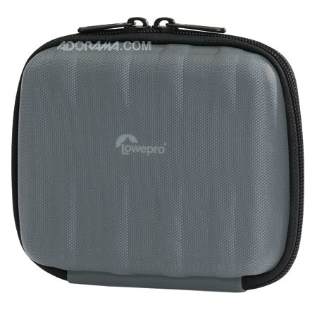 Lowepro Santiago 30 Ribbed Shell Camera Pouch - Grey