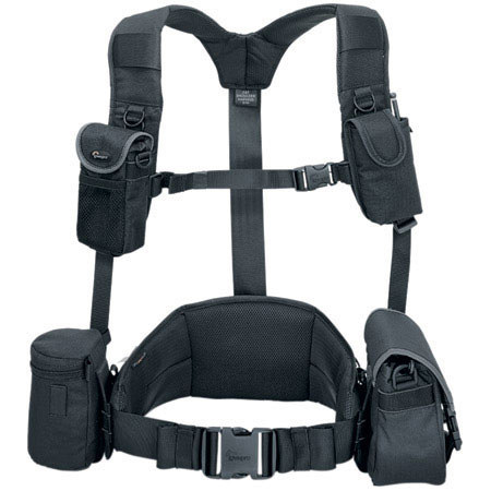 Lowepro Street and Field Shoulder Harness, Large, Black