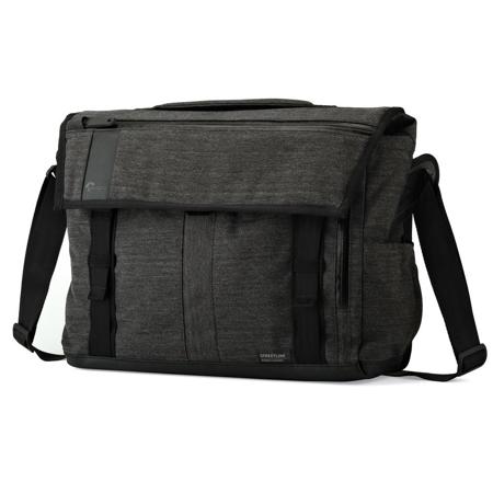 Lowepro Streetline SH 180 Camera Messenger Bag, Charcoal Gray