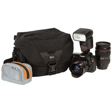 Lowepro D100 AW Stealth Reporter Camera Bag, Black