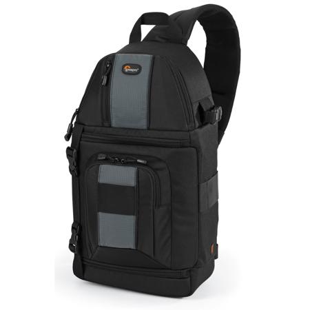 Lowepro SlingShot 202 AW Series DSLR Backpack Camera Bag - Black
