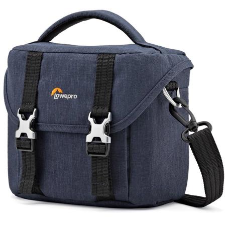 Lowepro Scout SH 120 Shoulder Bag for Mirrorless Camera Kit, Slate Blue