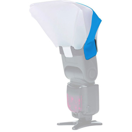 LumiQuest UltraSoft Bouncer with UltraStrap, Neon Blue