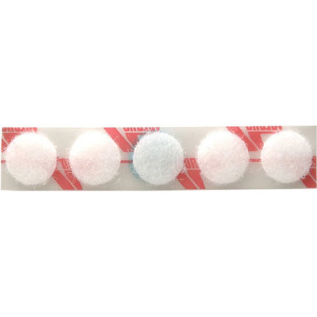 LumiQuest Hook & Loop Dot Pack, Replacement Dots, White-5