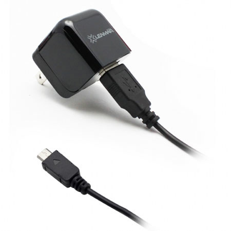 Lenmar Dual AC Wall Charger & Cable for USB to Micro