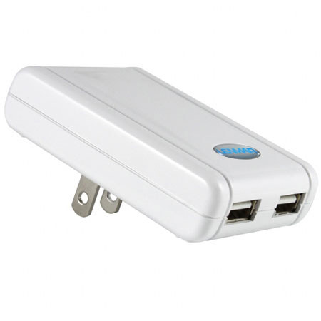 Lenmar Dual USB Output AC Adaptor for 1/2 USB Devices