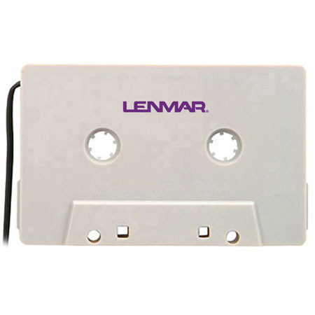 Lenmar Stereo Cassette Adapter for Media players, Portable DVD players, & CD players,