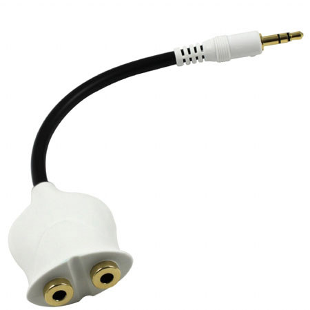 Lenmar Headphone Splitter Adaptr Cable for DVD Players