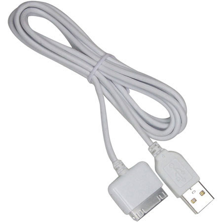 Lenmar USB 2.0 to 30-Pin Data / Charge Cable for iPods using a 30 pin Docking Port