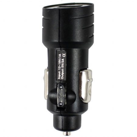 Lenmar AIDCU2 Dual USB Auto Charger, Black