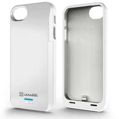Lenmar Meridian iPhone 5 Battery Case, White