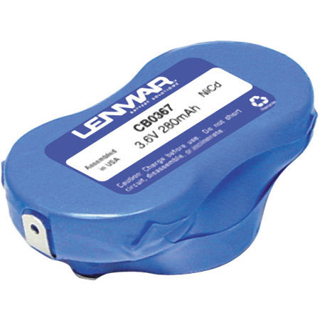 Lenmar Generic Style 3 Button Cell Pyramid w/Tabs Ni-Cad 3.6V 280mAh for Cordless Phones