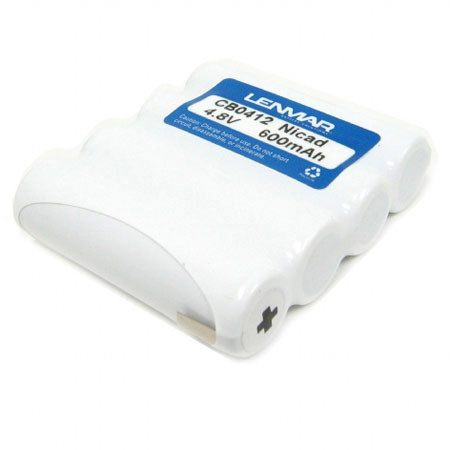 Lenmar Style 4 AA with Tabs Ni-Cad 4.8V 600mAh for Style Cordless Phones