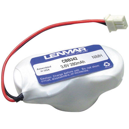 Lenmar Cobra, RadioShack, Spectra 3 Button Cell Pyramid w/Molex Ni-Cad 3.6V 280mAh for Cobra, Radio Shack & Spectra Cordless Phones