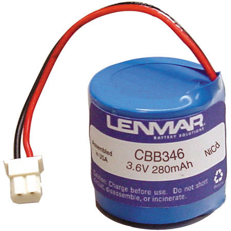 Lenmar GE Button Stack w/Molex Ni-Cad 3.6V 280mAh for GE Cordless Phones