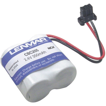 Lenmar Panasonic P-P305A (Type 14) 2-1/2 AA w/Mitsumi Ni-Cad 2.4V 350mAh for Panasonic P-P305A (Type 14) Cordless Phones