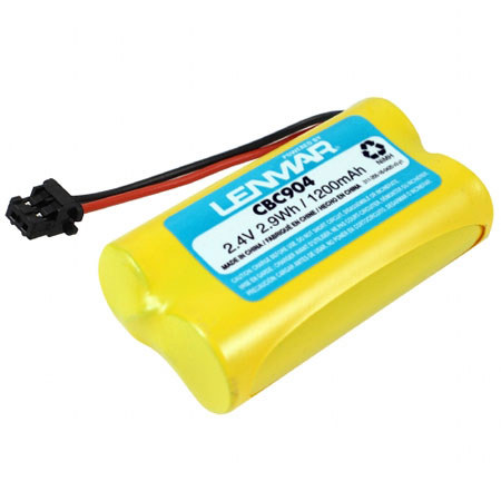 Lenmar Nickel-Cadmium 2.4V 700mAh Battery for Uniden Cordless Phones #CBC904