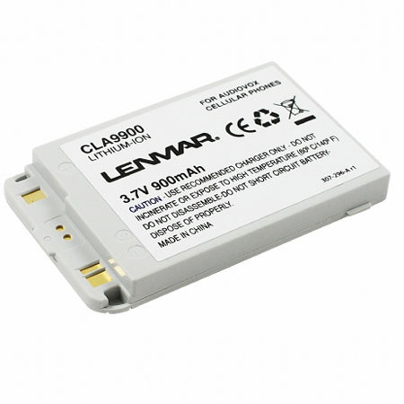 Lenmar No Memory Rechargeable Lith-Ion Cellular Phone Battery 3.7v 900mAh, for Audiovox CDM9900 & 9950