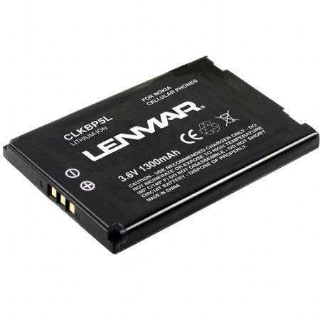 Lenmar NoMEM Li-Ion 3.6V 1300mAh Rechargeable Battery