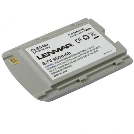 Lenmar Rechargeable No-Memory Lithium-Ion Battery for Samsung SPH-A460 Cellular Phone, 950mAh