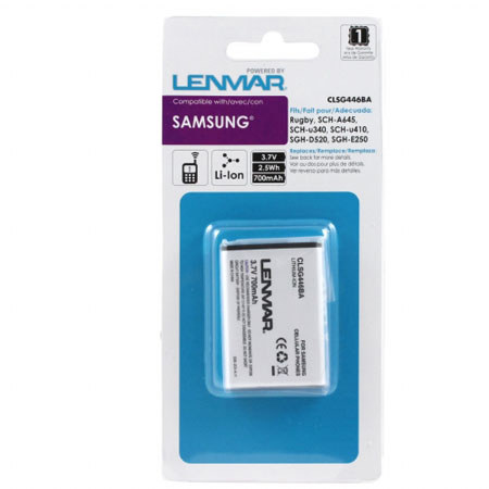 Lenmar CLSG446BA No-Memory Phone Lithium-Ion Battery