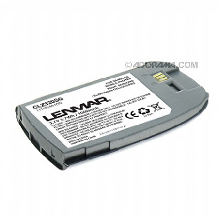 Lenmar Rechargeable NoMEM Li-Ion Battery 3.7V 1000mAh