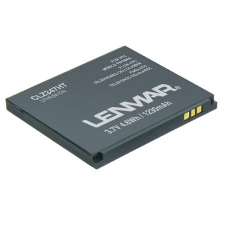 Lenmar CLZ347HT Lithium-Ion 3.7v / 1230mAh Battery, Fits HTC HD2, BB81100