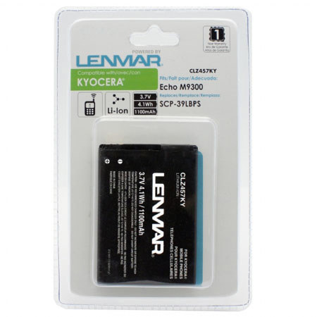 Lenmar No Memory Rechargeable Lithium-Ion Battery for Kyocera Echo M9300