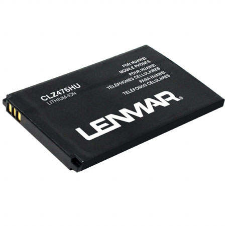 Lenmar CLZ476HU 3.7V/1500mAh Lithium-Ion Battery, Black