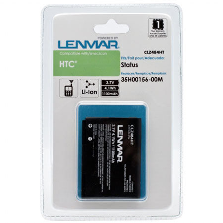 Lenmar CLZ484HT Battery for HTC Status, Black