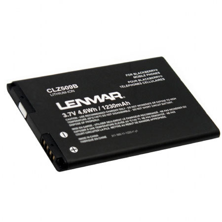 Lenmar LZ509B Battery for Blackberry Phones, Black