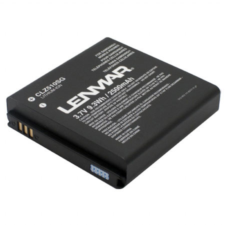 Lenmar No Memory Rechargeable Lithium-Ion Battery for Samsung Galaxy S II Epic 4G Touch, Extended w/Cover