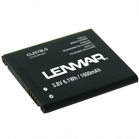 Lenmar 3.7V 1600mAh Lithium-Ion Battery
