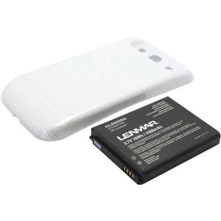 Lenmar CLZ603SG Extended Lithium-ion Battery, 3.7V/4300mAh, Black