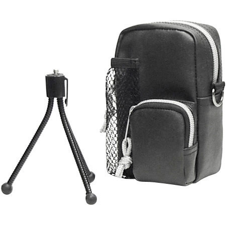 Lenmar Starter Kit for Digital Still Cameras, with Bag & Mini Tripod. #DCK15