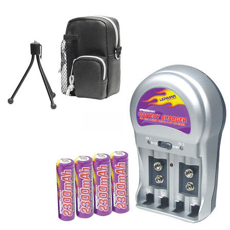 Lenmar Starter Kit for Digital Still Cameras Using AA Size Batteries. #DCK99