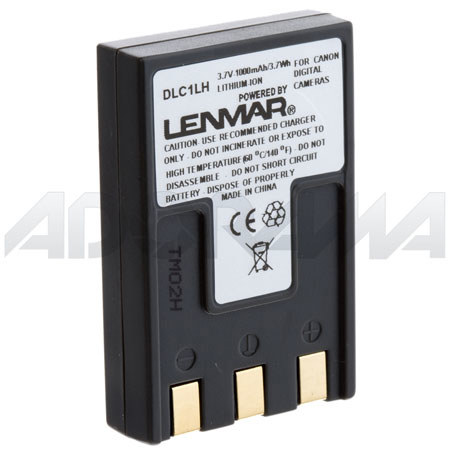 Lenmar NoMEM Li-Ion 3.7V 850mAh Canon NB-1LH Battery