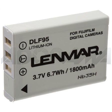Lenmar NoMEM Li-Ion 3.7V 1800mAh Digital Camera Battery