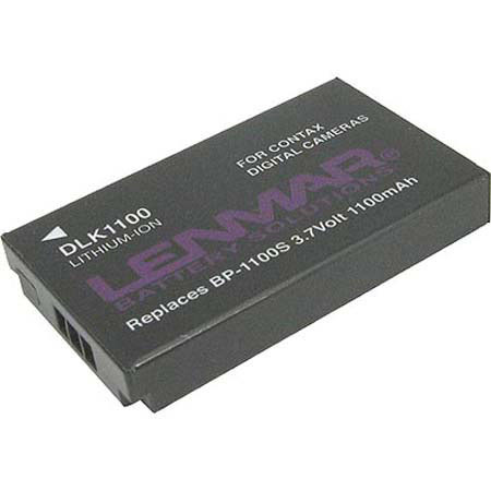 Lenmar No-Memory Lithium-Ion Digital Camera Battery for Contax BP-1100s, 3.7v 1100mAh