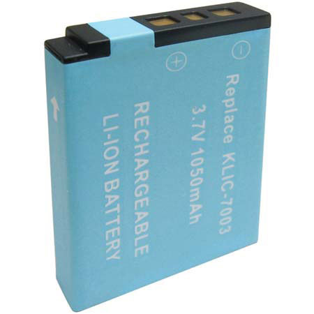 Lenmar NoMEM Li-Ion 3.7V 1050mAh Kodak KLIC7003 Battery