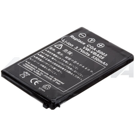Lenmar CGA-S003 NoMEM 3.7V 530mAh Panasonic Battery