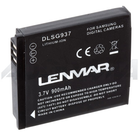 Lenmar NoMEM 3.6V 750mAh Battery Samsung Digimax L830