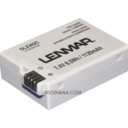 Lenmar DLZ302C 7.4V 1120 mAh Li-Ion Replacement Battery