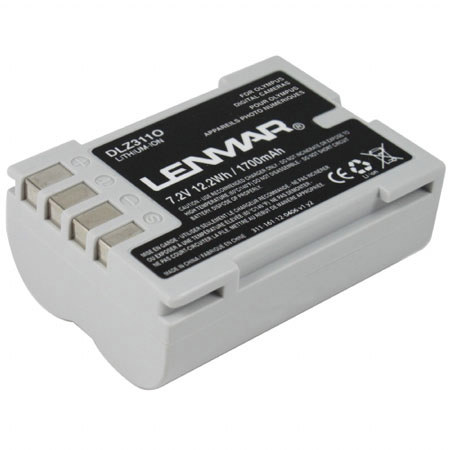 Lenmar No Memory Lithium-Ion Digital Camera Battery for the Olympus BLM-5, 7.2v,1700mAh.
