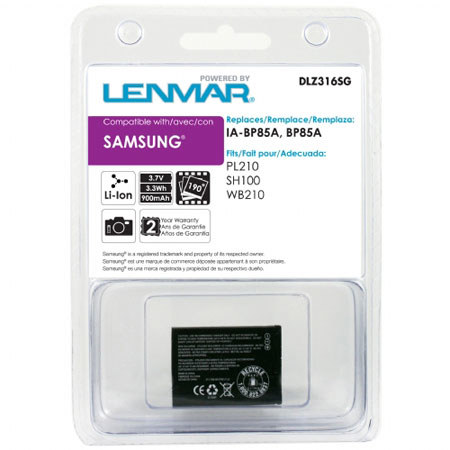 Lenmar DLZ316SG Lithium-ion Battery, Black
