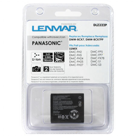 Lenmar DLZ322P Lithium-ion Battery, Black
