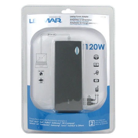 Lenmar LAC120 120W Laptop Power Adaptr, 12-18in screen